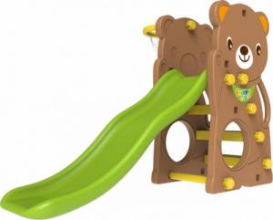 DWM ZJEŻDŻALNIA HUŚTAWKA KOSZYKÓWKA 3W1 MISIU 3