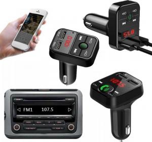 Transmiter FM Retoo TRANSMITER FM BLUETOOTH ŁADOWARKA MP3 2xUSB SD LCD 13