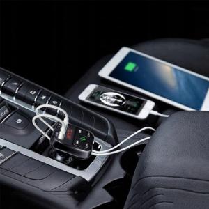 Transmiter FM Retoo TRANSMITER FM BLUETOOTH ŁADOWARKA MP3 2xUSB SD LCD 4