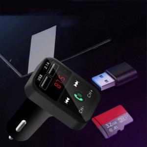 Transmiter FM Retoo TRANSMITER FM BLUETOOTH ŁADOWARKA MP3 2xUSB SD LCD 5