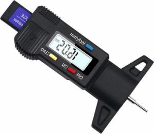 Retoo CYFROWY MIERNIK GŁĘBOKOŚCI WYSOKOŚCI BIEŻNIKA OPON 12