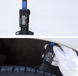 Retoo CYFROWY MIERNIK GŁĘBOKOŚCI WYSOKOŚCI BIEŻNIKA OPON 2