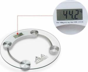 Waga łazienkowa Retoo WAGA ŁAZIENKOWA SCALE ELEKTRONICZNA SZKLANA LCD KG 15