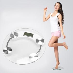 Waga łazienkowa Retoo WAGA ŁAZIENKOWA SCALE ELEKTRONICZNA SZKLANA LCD KG 4