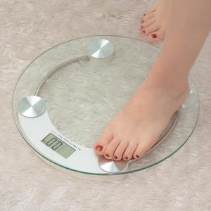 Waga łazienkowa Retoo WAGA ŁAZIENKOWA SCALE ELEKTRONICZNA SZKLANA LCD KG 8