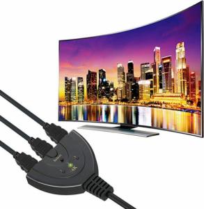 Retoo SWITCH PRZEŁĄCZNIK HDMI 3w1 FULL HD 4K ROZDZIELACZ 2