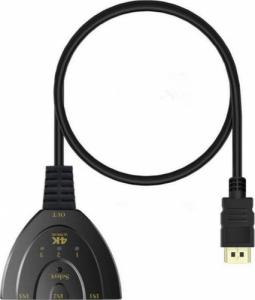 Retoo SWITCH PRZEŁĄCZNIK HDMI 3w1 FULL HD 4K ROZDZIELACZ 10