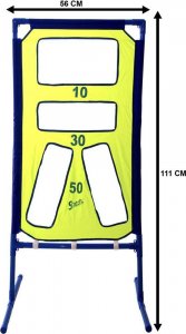 Scatch TARCZA DO FRISBEE Z DYSKIEM 111X56X43CM 10