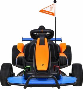 DWM POJAZD GOKART MCLAREN DRIFT POMARAŃCZOWY 3
