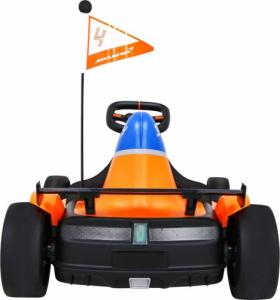 DWM POJAZD GOKART MCLAREN DRIFT POMARAŃCZOWY 6