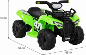 DWM POJAZD QUAD STORM ZIELONY 2