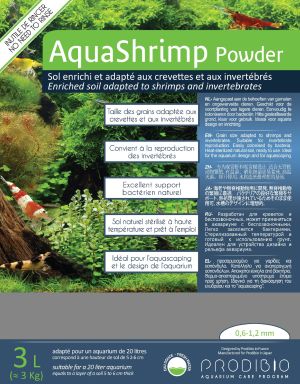 Prodibio AquaShrimp Powder 3 l + BacterKit Soil 6 amp 1