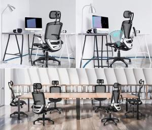 Krzesło biurowe Mozos Ergo-C Czarne 3