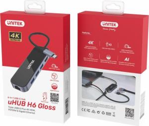 Stacja/replikator Unitek USB-C (D1084A) 4