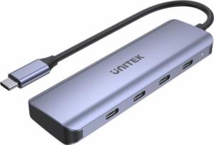 HUB USB Unitek 4x USB-C  + 3.1 Gen1 (H1107K) 1