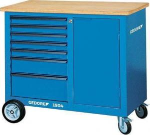 Wózek narzędziowy Gedore 2 półki 7 szuflad  (8261700015) 1