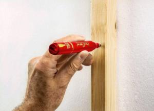 PICA Marker Red Permanentny Wodoodporny PICA BIG Ink 5