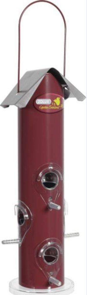 Zolux Karmnik metalowy Silo - szary M 3