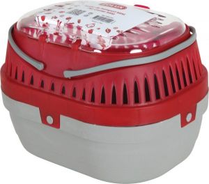 Zolux Transporter dla gryzoni mini 170x230x160 mm kol. czerwony 1
