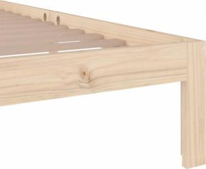 vidaXL vidaXL Rama łóżka, lite drewno, 100 x 200 cm 5