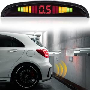 Retoo 4 CZUJNIKI PARKOWANIA COFANIA LED LCD PRZÓD TYŁ 7