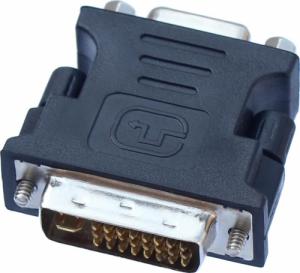 Adapter AV Retoo DVI-D - D-Sub (VGA) czarny (E388) 1