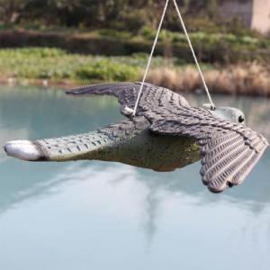 Retoo JASTRZĄB SOKÓŁ ODSTRASZACZ PTAKÓW SZPAKÓW GOŁĘBI 8