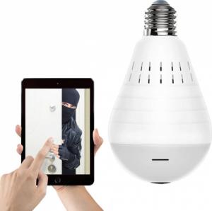 Kamera IP Retoo KAMERA WiFi IP MONITORING 360 W ŻARÓWCE LED AUDIO 9
