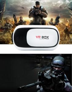 Gogle VR Retoo OKULARY VR GOGLE 3D + KONTROLER BLUETOOTH 3