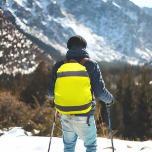 Retoo POKROWIEC ODBLASKOWY WODOODPORNY NA PLECAK 20L 7