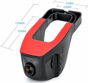 Wideorejestrator Retoo Czerwony 16