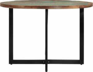 vidaXL vidaXL Stół do jadalni, 110x75 cm, lite drewno z odzysku 2