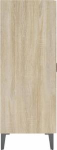 vidaXL Komoda, dąb sonoma, 69,5x34x90 cm 6
