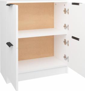 vidaXL Komoda, biała, 60x30x70 cm, materiał drewnopochodny 7