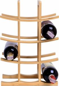 DWM STOJAK NA WINO BAMBUSOWY 3