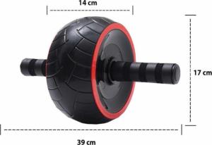 Retoo KÓŁKO ROLLER DO ĆWICZEŃ MIĘŚNI BRZUCHA AB WHEEL 15