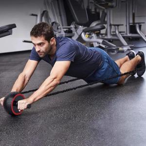 Retoo KÓŁKO ROLLER DO ĆWICZEŃ MIĘŚNI BRZUCHA AB WHEEL 5