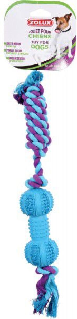 Zolux Sztanga kauczukowa ze sznurem 12 cm 5