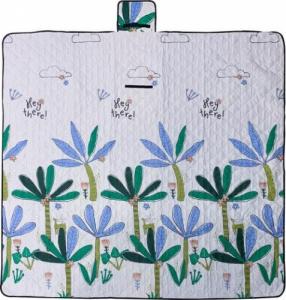 DWM MATA PLAŻOWA KOC PIKNIKOWY BIWAKOWY PALMY 150X200 3