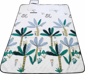 DWM MATA PLAŻOWA KOC PIKNIKOWY BIWAKOWY PALMY 150X200 7