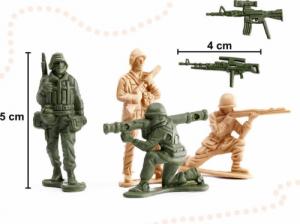 Figurka DWM ŻOŁNIERZYKI BAZA WOJSKOWA FIGURKI ZESTAW 114EL. 12