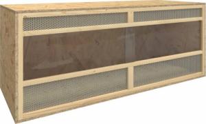 vidaXL Terrarium, materiał drewnopochodny, 120x50x50 cm 1