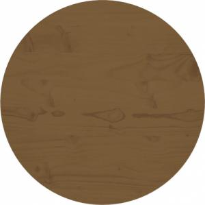 vidaXL vidaXL Blat stołu, brązowy, 50x2,5 cm, lite drewno sosnowe 1