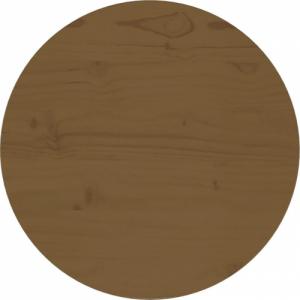 vidaXL vidaXL Blat stołu, brązowy, 40x2,5 cm, lite drewno sosnowe 1