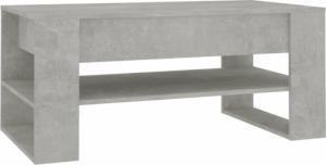 vidaXL vidaXL Stolik kawowy, betonowy, 102x55x45 cm, materiał drewnopochodny 2