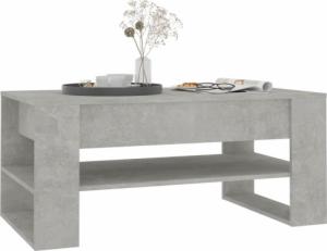 vidaXL vidaXL Stolik kawowy, betonowy, 102x55x45 cm, materiał drewnopochodny 6
