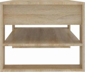 vidaXL vidaXL Stolik kawowy, dąb sonoma, 102x55x45, materiał drewnopochodny 4