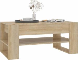 vidaXL vidaXL Stolik kawowy, dąb sonoma, 102x55x45, materiał drewnopochodny 6