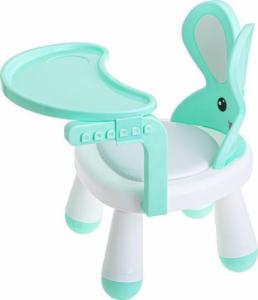DWM KRZESEŁKO STOLIK DO KARMIENIA I ZABAWY MIĘTOWY 2