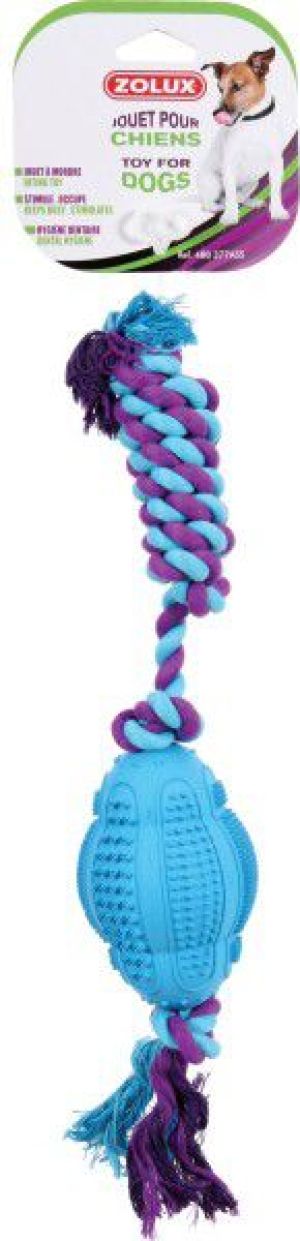 Zolux Piłka kauczukowa do rugby ze sznurem 11 cm 3